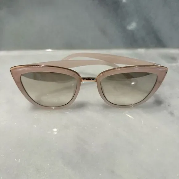 Urban Outiftters Beige Clear Cat Eye Sunglasses - Picture 4 of 4